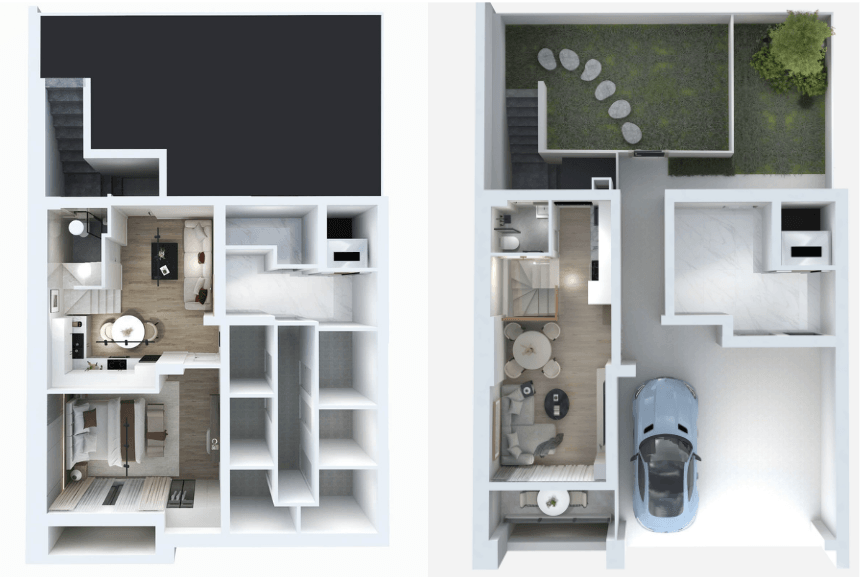 Project Potamianou - GROUND FLOOR & BASEMENT